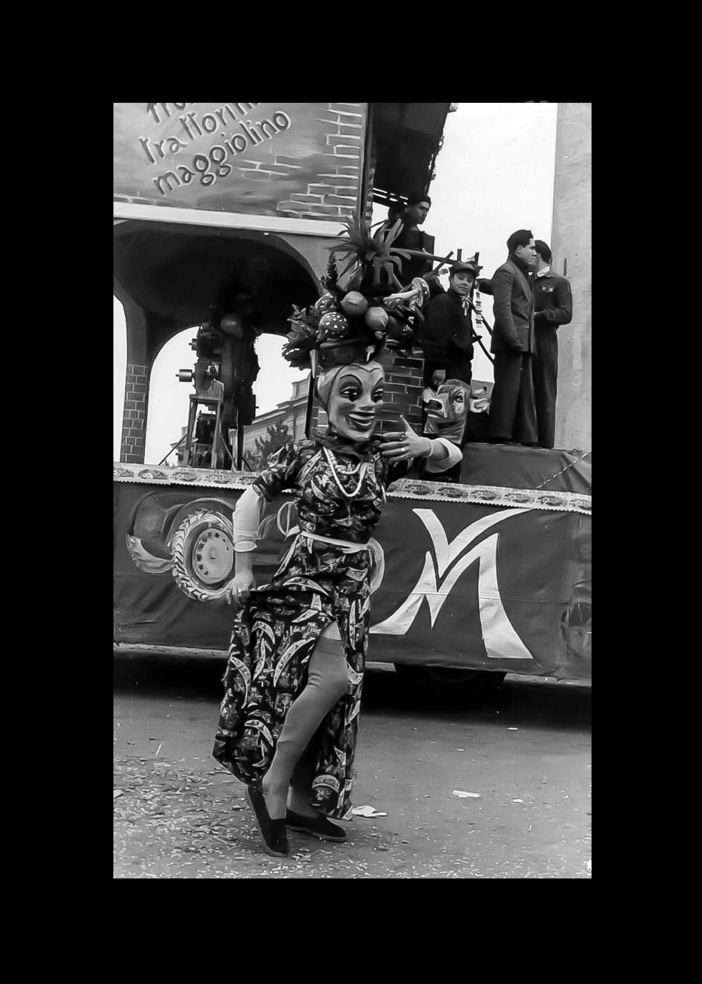 Maschera al carnevale