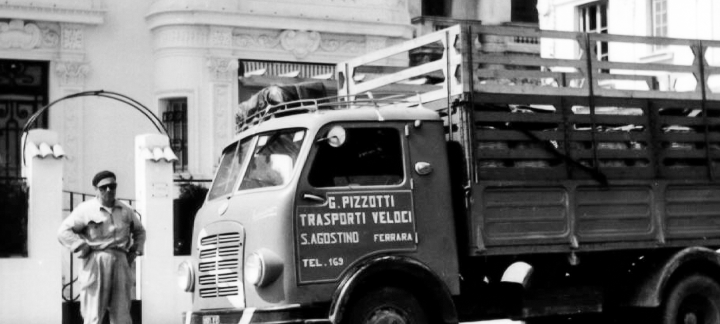 Giuseppe Pizzotti con Camion