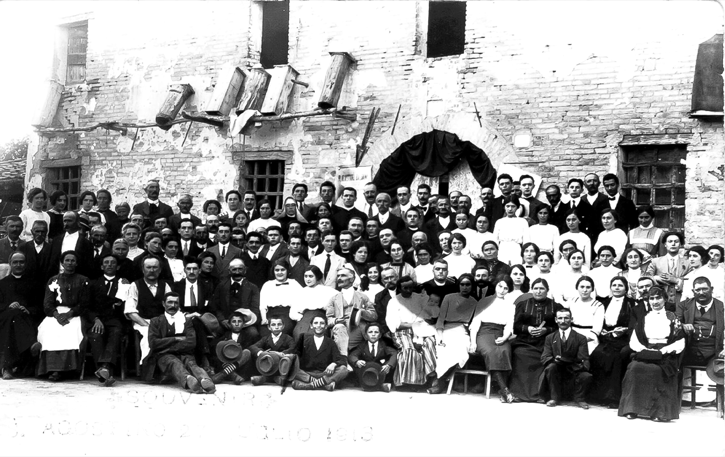 1913 Pranzo per Don Gaetano Balboni