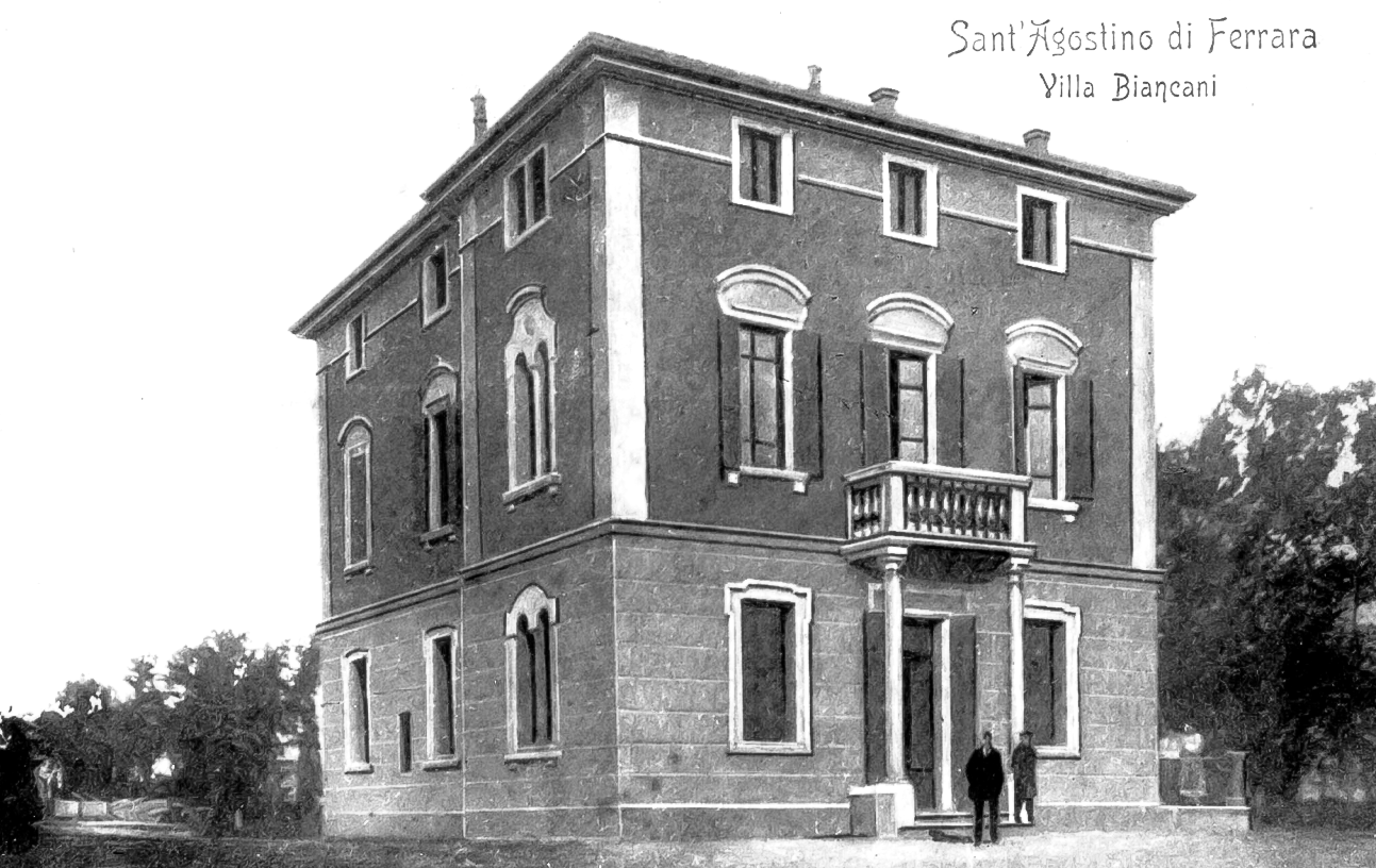 Villa Biancani all’inizio del secolo