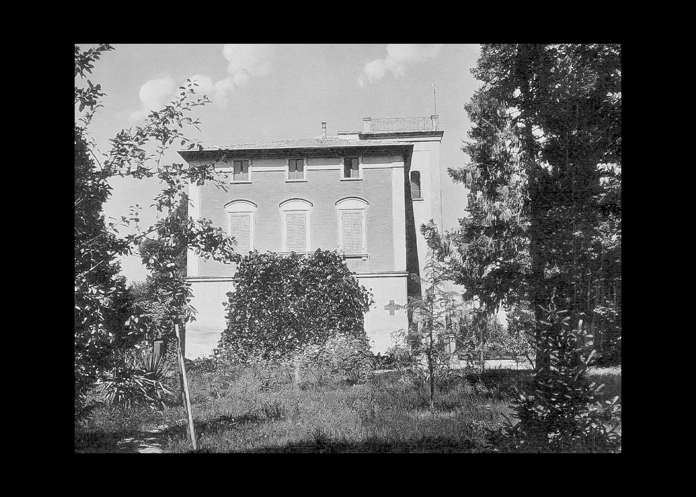 Villa Biancani negli anni quaranta