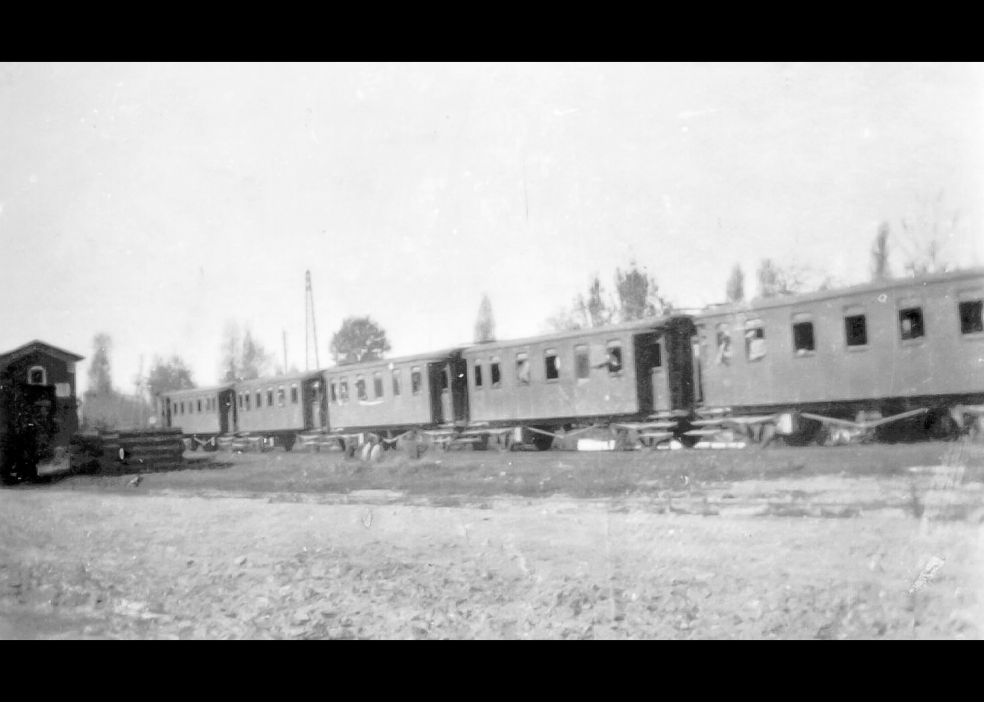 Vagoni Del Treno Negli Anni Trenta